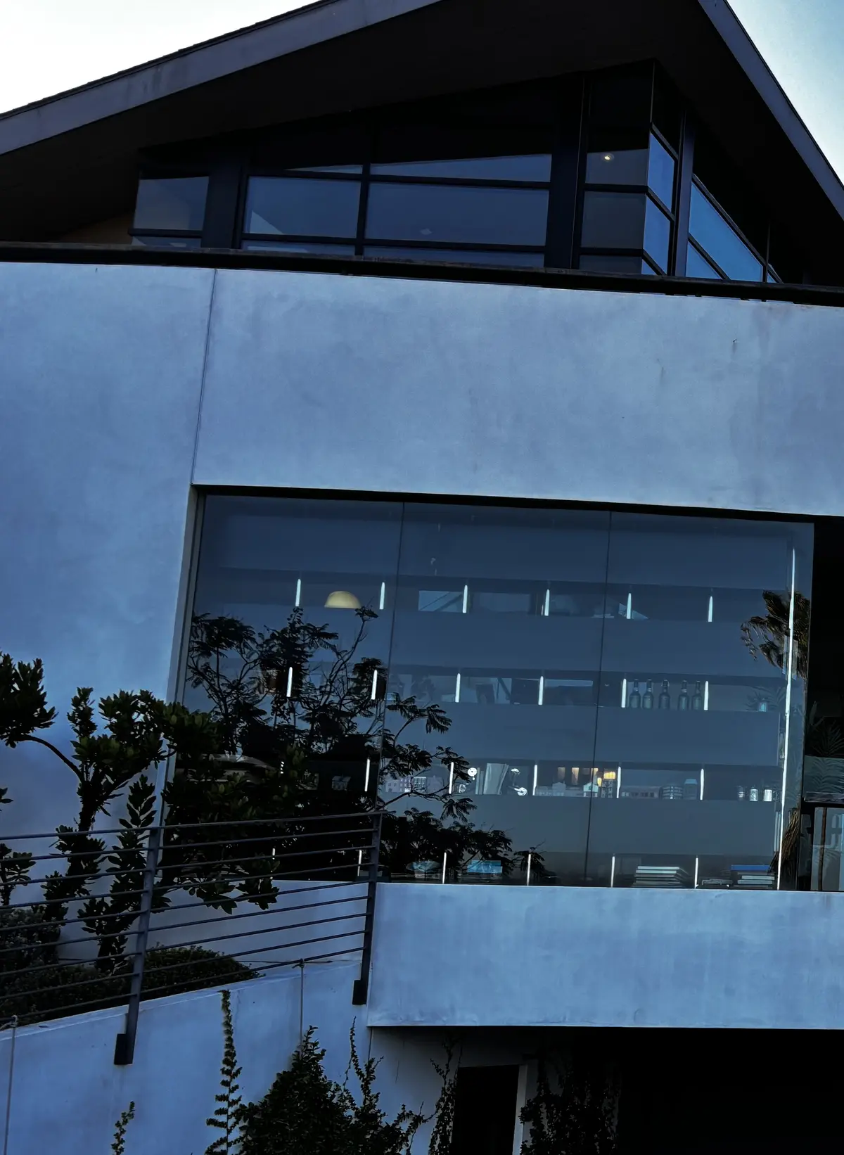 A modern Westside home with large, spotless windows